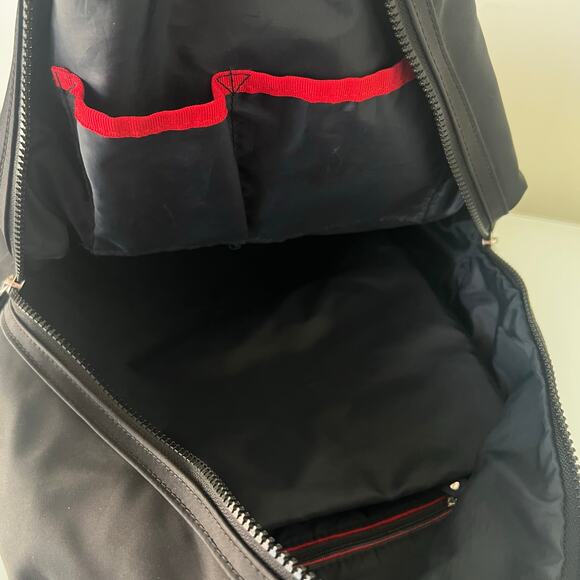Tommy Hilfiger Backpack School Black / Red - Picture 5 of 7